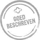 Stempel 'goed bescheven'.